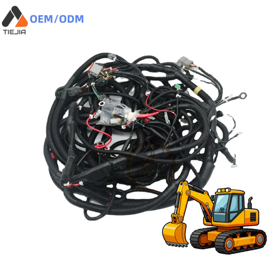 External Wiring Harness for Excavators