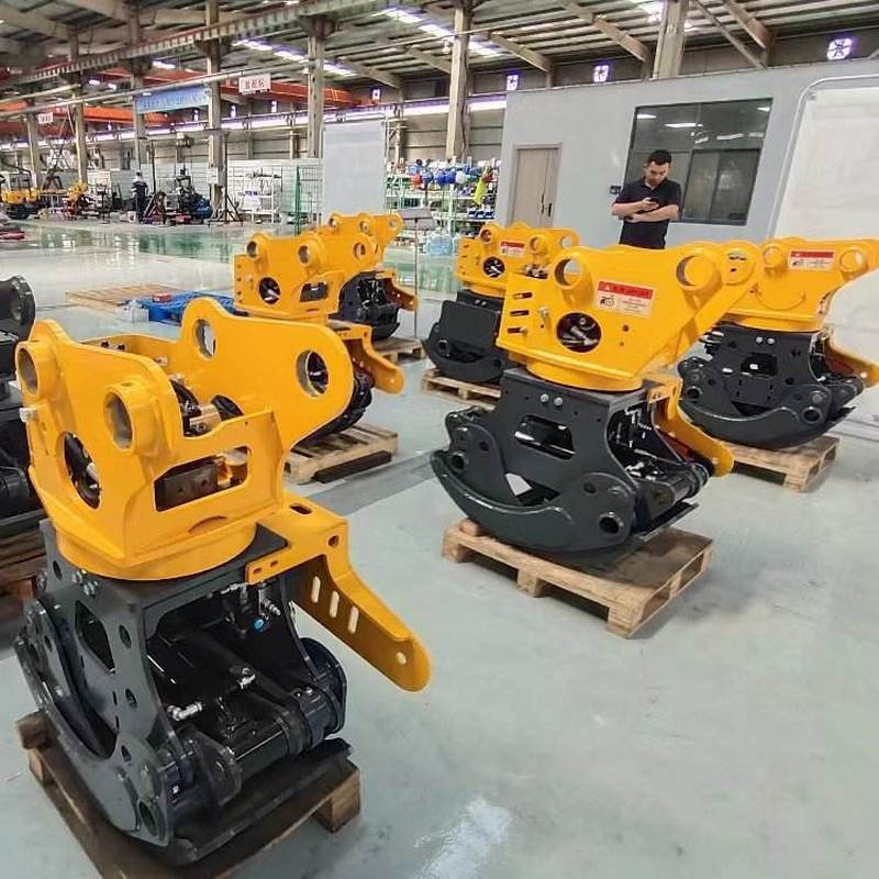 TIEJIA Hydraulic Excavator Accessory Grab Saw Grapple Forest Cutting Chainsaw Machine Construction Machinery Part