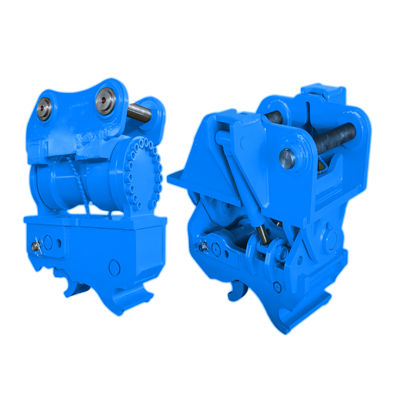 Excavator Hydraulic Tilt Rotator Double Lock Tilt Quick Hitch Excavator Tilting Coupler for 1-20 Ton Excavator